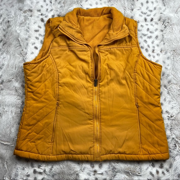 IZOD Mustard Yellow Vest - Size Large - Picture 2 of 5